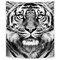 Tiger by Sisi and Seb  Wall Tapestry - Americanflat